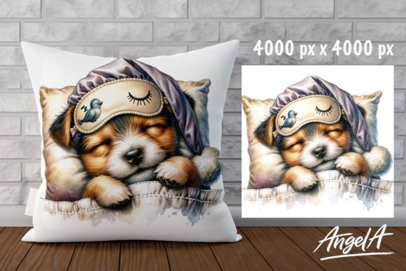 Download Sleeping Dog Jack Russell Terrier Png - Png Collection