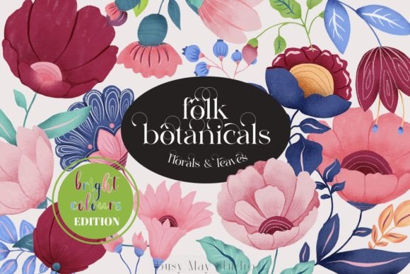 Download Summer Folk Florals Botanicals PNG - Png Collection