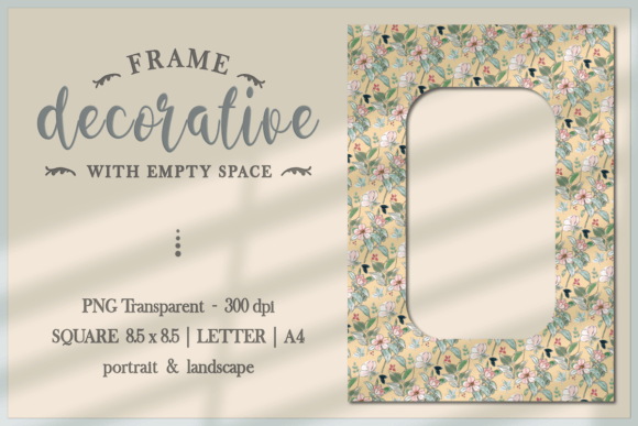 Download Floral - FRAME PNG - Png Collection