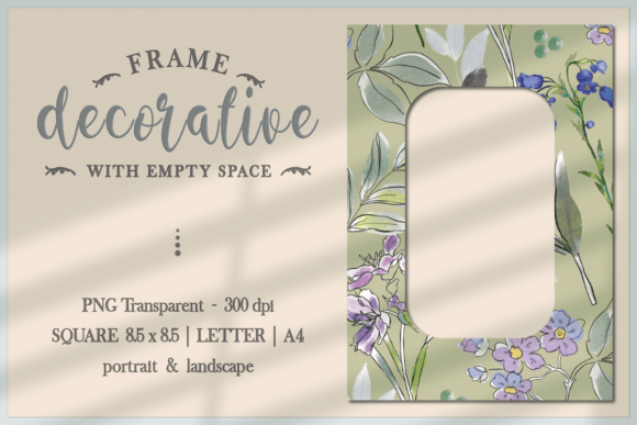 Download Floral - FRAME PNG - Png Collection