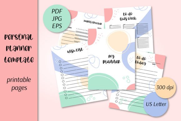 Download Personal Planner Printable Templates - Printable templates Collection