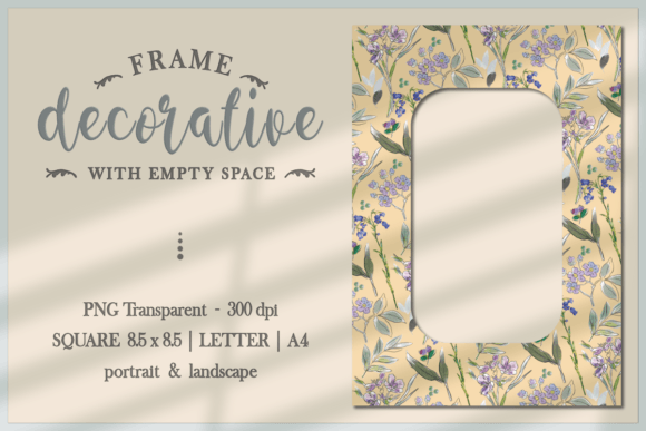Download Floral - FRAME PNG - Png Collection