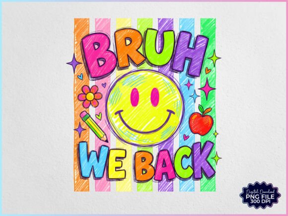 Download Preppy Bruh We Back Back to School PNG - Png Collection