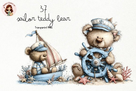 Download Cute Sailor Teddy Bear PNG Clipart - Png Collection
