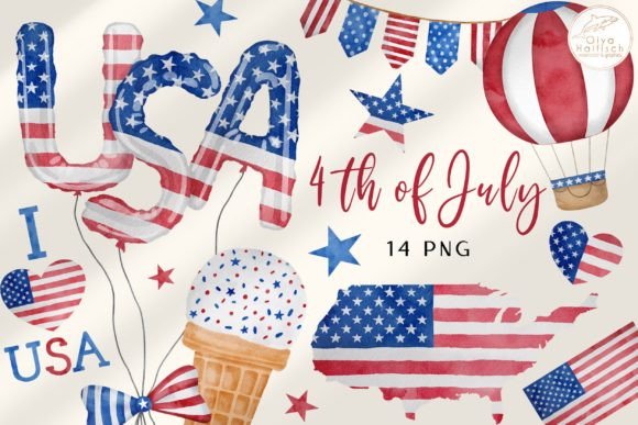 Download 4th of July Clipart. USA Patriotic PNG - Png Collection