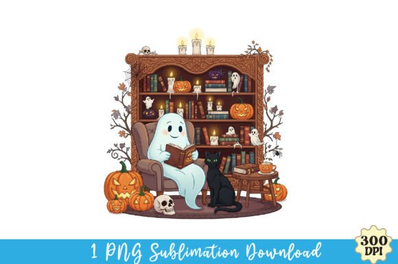Download Retro Halloween Cat Ghost Png - Png Collection