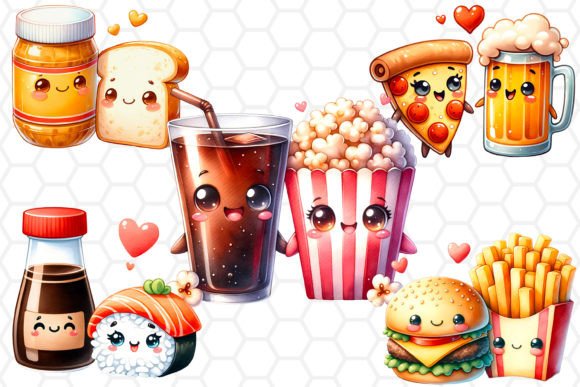 Download Perfect Match Cliparts - Cute Food PNG - Png Collection