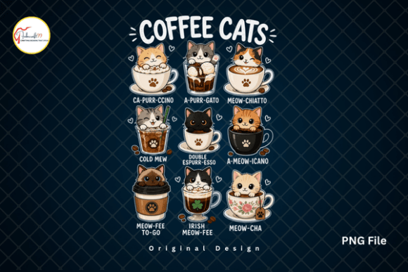 Download Funny Cat Coffee Drinks Coffee Cats PNG - Png Collection