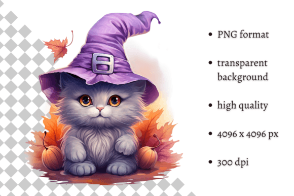 Download Pastel Pink Halloween Cat PNG Clipart - Pink Collection