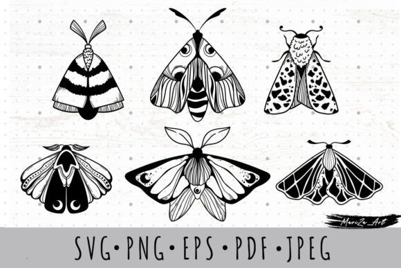 Download Magic Moth &amp; Butterfly SVG PNG Cliparts - Png Collection