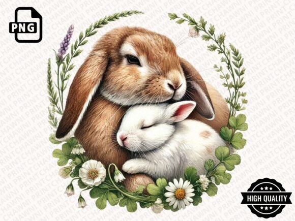 Download Mother's Day Animals Clipart PNG - Png Collection