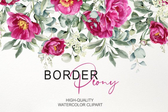 Download Floral Border PNG. Pink Flowers Clipart - Pink Collection