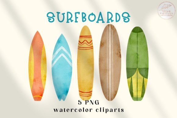 Download Watercolor Surfboard PNG. Summer Clipart - Png Collection